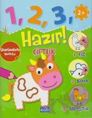 Çiftlik - 1, 2, 3, Hazır! – Kolektif – Parıltı Yayınları kitap kapağı