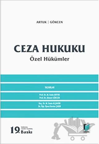 Ceza Hukuku Özel Hükümler