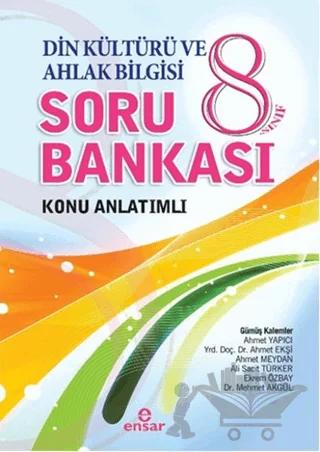 8. Sınıf Din Kültürü ve Ahlak Bilgisi Soru Bankası Konu Anlatımlı