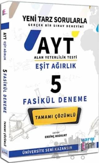 AYT Eşit Ağırlık Tamamı Çözümlü 5 Fasikül Deneme – Kolektif – Yargı Yayınevi kitap kapağı