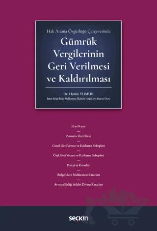 Gümrük Vergilerinin Geri Verilmesi ve Kaldırılması