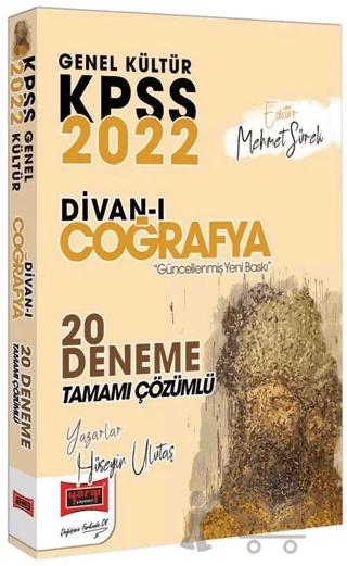 2022 KPSS Genel Kültür Divanı Coğrafya Tamamı Çözümlü 20 Deneme