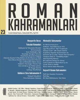 Roman Kahramanları Sayı: 23 – Roman Kahramanları Dergisi kitap kapağı