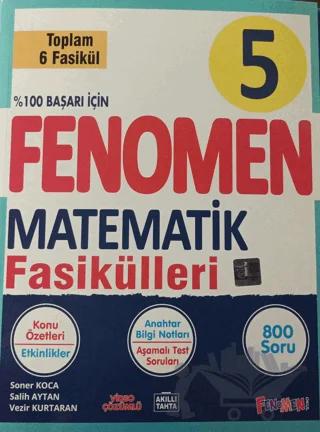 5. Sınıf Fenomen Matematik Fasikülleri