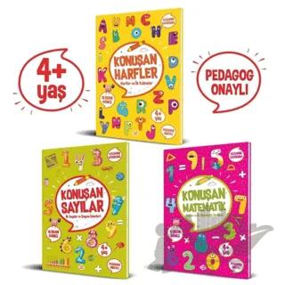 Konuşan Etkinlikler Serisi (4+ Yaş) (3 Kitap Takım)