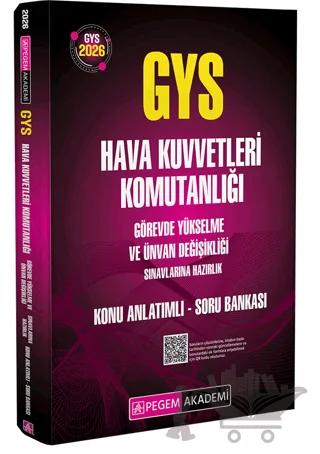 2026 GYS Hava Kuvvetleri Komutanlığı Görevde Yükselme Sınavlarına Hazırlık Konu Anlatımlı Soru Bankası