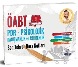 2025 AGS-ÖABT Empati Psikolojik Danışmanlık ve Rehberlik Son Tekrar Ders Notları