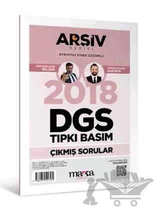 2018 DGS Arşiv Serisi Tıpkı Basım Çıkmış Sorular