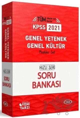 2021 KPSS Genel Yetenek-Genel Kültür Hızlı Seri Soru Bankası Modüler Set