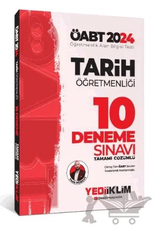 2024 ÖABT Tarih Öğretmenliği Tamamı Çözümlü 10 Deneme