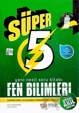 5. Sınıf Fen Bilimleri Süper Yeni Nesil Soru Kitabı