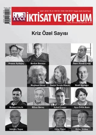İktisat ve Toplum Dergisi Sayı: 95 Eylül 2018