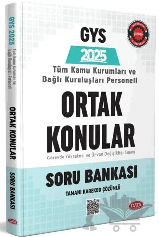 Türkiye Kamu Kurumları ve Bağlı Kuruluşları Personeli GYS ve Unvan Değişikliği Ortak Konular Soru Bankası