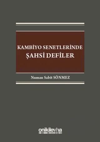 Kambiyo Senetlerinde Şahsi Defiler