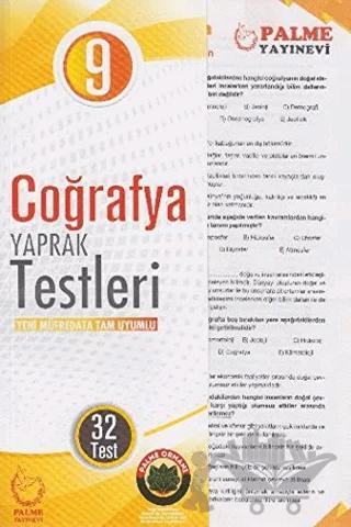 9. Sınıf Coğrafya Yaprak Testleri-Yeni Müfredata Uyumlu