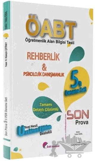 ÖABT Rehberlik ve Psikolojik Danışmanlık Son Prova 5 Deneme Çözümlü