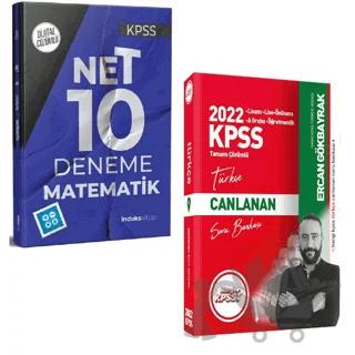2022 Hangi KPSS Türkçe Soru Bankası + İndeks Akademi Matematik Net 10 Deneme GY 2'li KPSS Seti 10