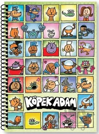 Köpek Adam Çizgili Defterler