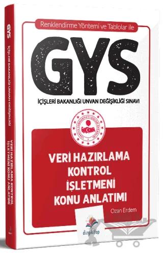 2021 GYS İçişleri Bakanlığı Veri Hazırlama Kontrol İşletmenliği Konu Anlatımı Görevde Yükselme