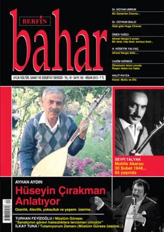 Berfin Bahar Aylık Kültür, Sanat ve Edebiyat Dergisi Sayı: 182