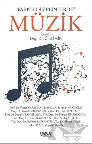 Farklı Disiplinlerde Müzik – Ünal İmik – Gece Kitaplığı kitap kapağı