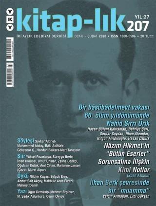 Kitap-lık Dergisi Sayı: 207 Ocak - Şubat 2020