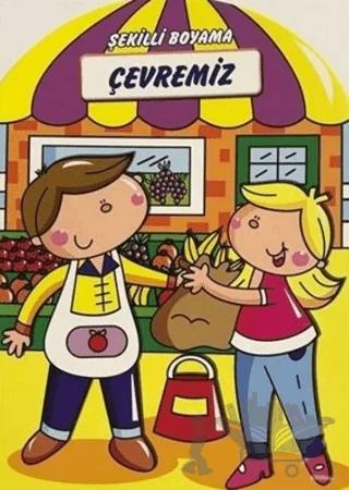 Çevremiz - Şekilli Boyama – Kolektif – Mikro Kitap kitap kapağı