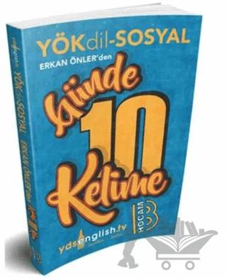 YÖKDİL Sosyal Günde 10 Kelime Cep Kitabı – Kolektif – Benim Hocam Yayınları kitap kapağı
