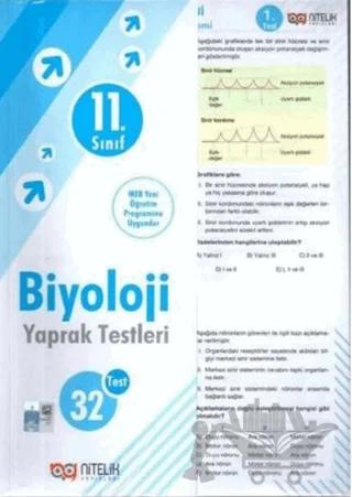 11. Sınıf Biyoloji Yaprak Test