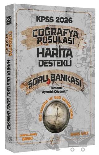 2026 KPSS Coğrafya Pusulası Harita Destekli Soru Bankası Çözümlü