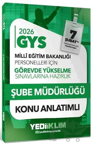 2026 MEB GYS Şube Müdürlüğü Konu Anlatımı