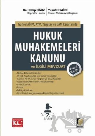 Hukuk Muhakemeleri Kanunu ve İlgili Mevzuat Pratik Kitap