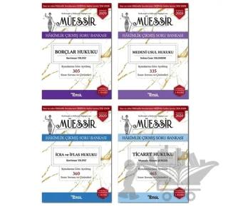Müessir - İcra Müdürlüğü Sınavına Hazırlık Seti (4 Kitap Takım)