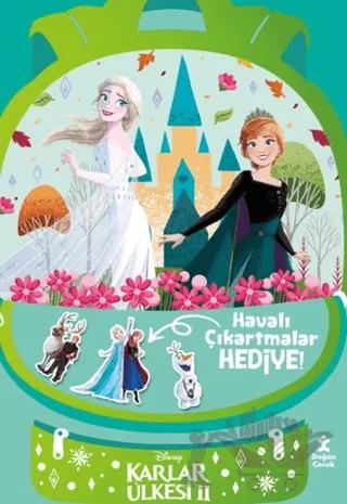 Disney Karlar Ülkesi - Parıltılı Tatil Çantam Etkinlik ve Boyama Kitabı