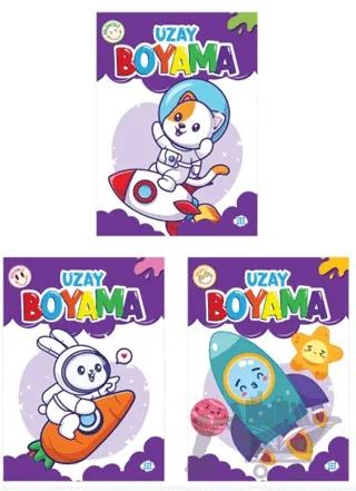Uzay Boyama Seti (3 Kitap)