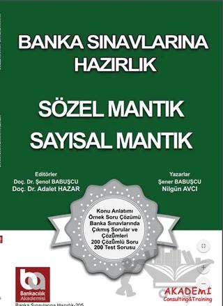 Banka Sınavlarına Hazırlık - Sözel Mantık - Sayısal Mantık
