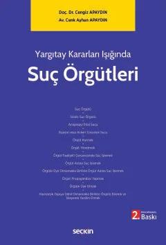 Yargıtay Kararları IşığındaSuç Örgütleri