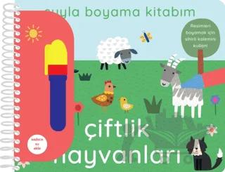 Suyla Boyama Kitabım – Çiftlik Hayvanları