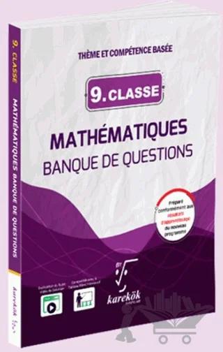 9.Classe Mathematiques Banque Questions – Kollektif – Karekök Yayıncılık kitap kapağı