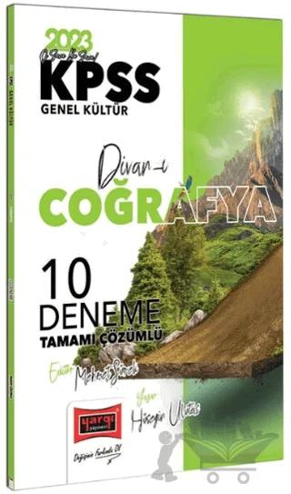 Yargı Yayınları 2023 KPSS Divan-ı Coğrafya Tamamı Çözümlü 10 Deneme