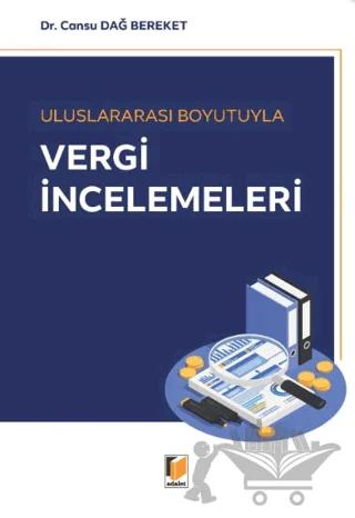 Vergi İncelemeleri – Cansu Dağ Bereket – Adalet Yayınevi kitap kapağı