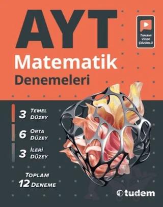 AYT Matematik Denemeleri – Kolektif – Tudem Yayınları - Bayilik kitap kapağı