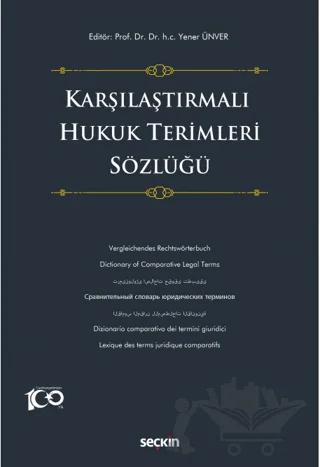 Karşılaştırmalı Hukuk Terimleri Sözlüğü