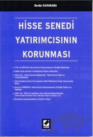 Hisse Senedi Yatırımcısının Korunması