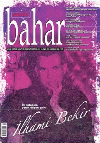 Berfin Bahar Aylık Kültür Sanat ve Edebiyat Dergisi Sayı: 220 Haziran 2016