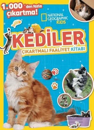 National Geographic Kids Kediler Çıkartmalı Faaliyet Kitabı