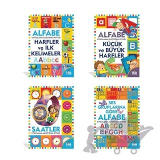 Eğlenceli Alfabe Seti (4 Kitap Takım)