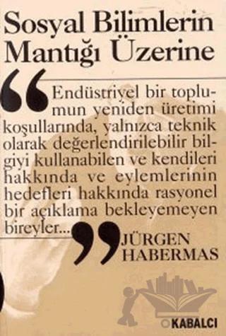 Sosyal Bilimlerin Mantığı Üzerine