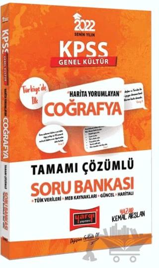 2022 KPSS Harita Yorumlayan Tamamı Çözümlü Coğrafya Soru Bankası