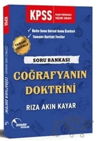 2019 KPSS Coğrafyanın Doktrini Çözümlü Soru Bankası